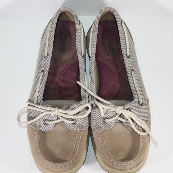 SPERRY Leather Boat Deck Shoe Topsider 7.5 - Picture 5 of 10